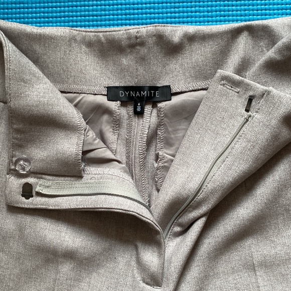 Grey Dynamite Dress Pants - Picture 2 of 2